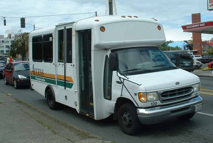 King County Metro Access Transportation Ford E450 Goshen GC II 120